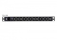 Панель рспределения питания ATEN Rack PDU, Basic, 1U, 16A, 230V, Overcurrent Protection, Output: 12 C13, Input: IEC С20 , Power cord 3,0 m PE0212G-AT-G