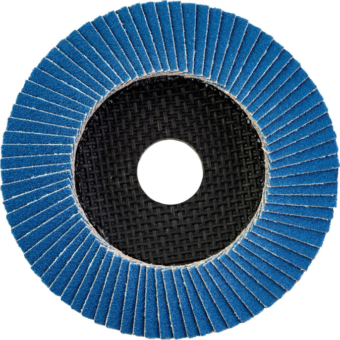 Диск шлифовальный Milwaukee SL50/115 GR80 Zirconium (4932472222) (лепестковый, подходит для черных металлов, нержавеющей стали, гибкий)