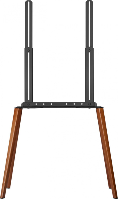 Подставка для телевизора Cactus CS-ST3644BKWN, 43-65", напольный, черный  / орех