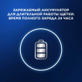 Электрическая зубная щетка Oral-B Vitality Pro 80368962, насадки для щётки: 2 шт, цвет: сиреневый