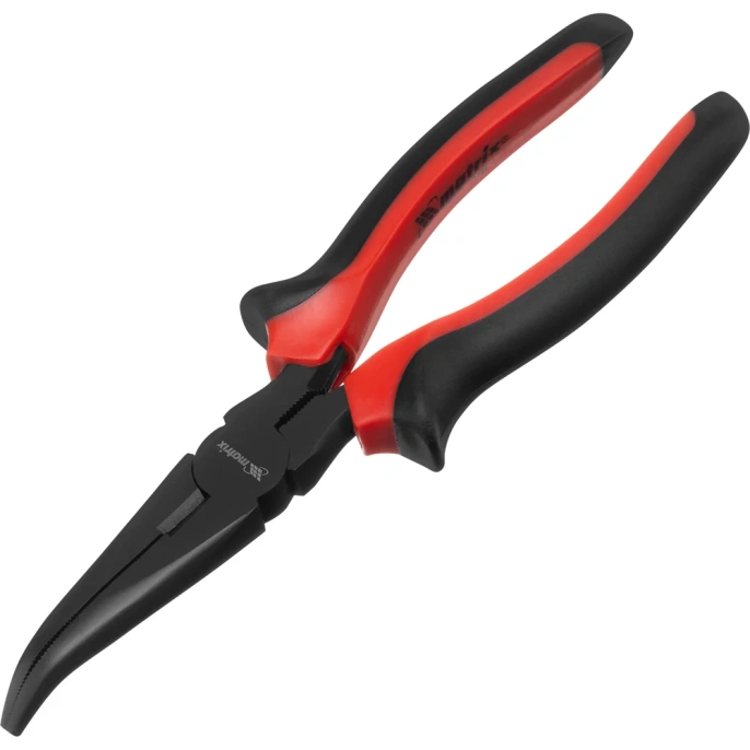 Изогнутые длинногубцы 200 мм MATRIX Black Nickel 17462