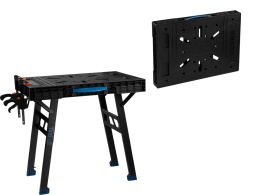 Верстак складной BULL WB 4585 в кор. 455 кг, 852x608x790 мм, переносной, 2 струбцины 1318765