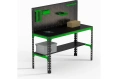 Стол металлический Metalex MMPRIA751050 750x1000x500 + перфопанель с комплектом аксессуаров