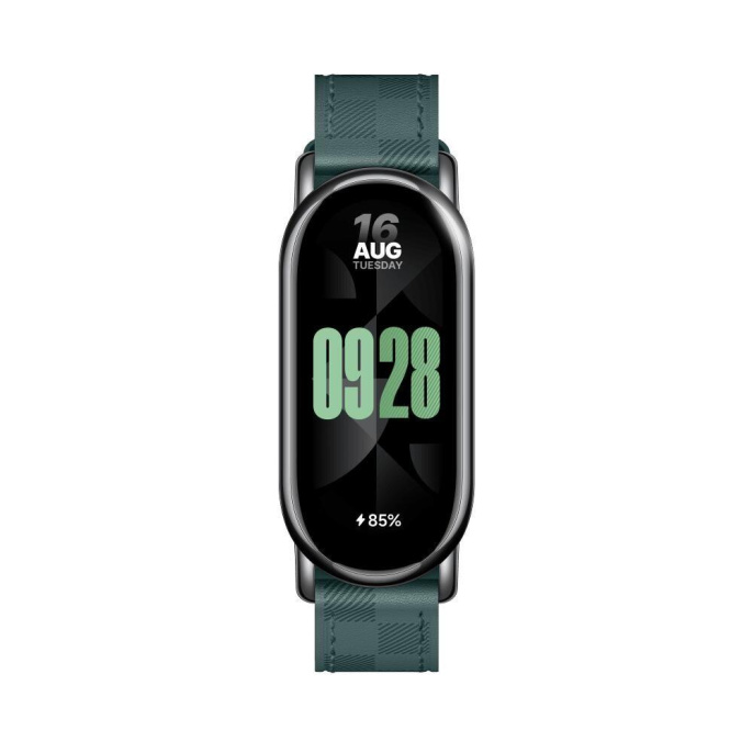 Ремешок для смарт-часов Xiaomi Smart Band 8 Checkered Strap Green BHR7308GL