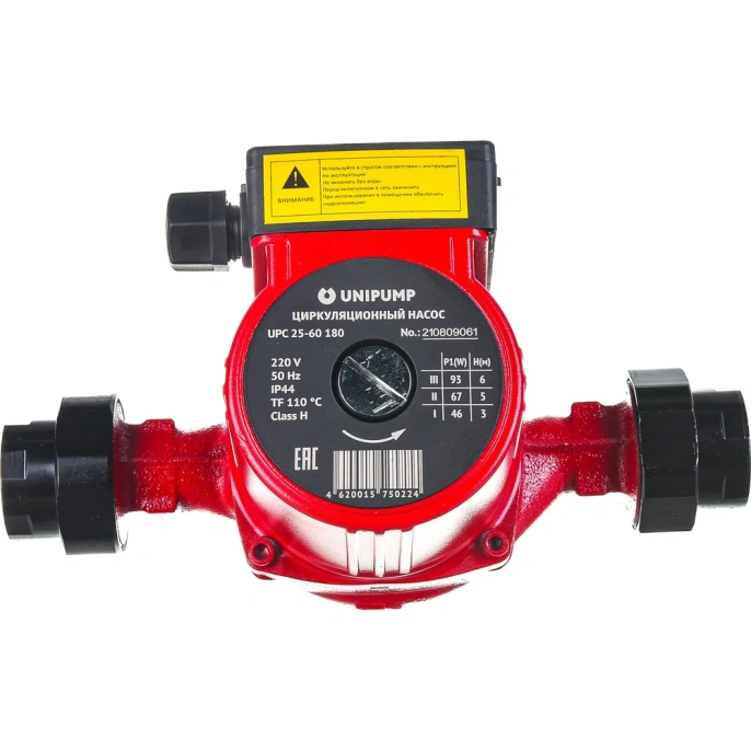 Циркуляционный насос UNIPUMP UPС 25-60 180 50058