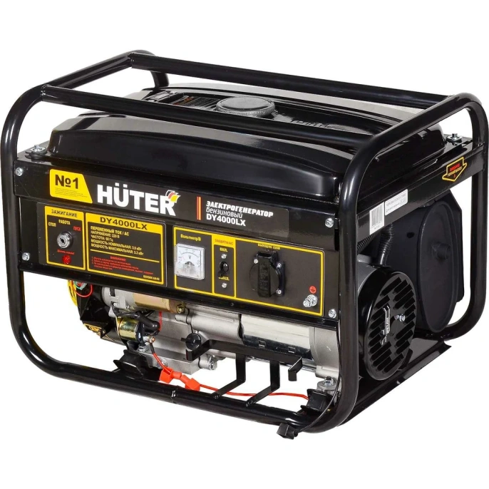 Бензиновый генератор Huter DY4000LX - электростартер 64/1/22