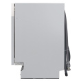 Посудомоечная машина Timberk Set&Dry T-DW45BI103, узкая, напольная, 59.4см, загрузка 11 комплектов, серебристая