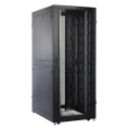 Шкаф серверный ПРОФ напольный 19" 48U ЦМО ШТК-СП-48.8.12-44АА-9005 перфорированная дверь чёрный