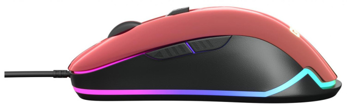 Мышь проводная GMNG 850GM, игровая, оптическая, USB, 7200dpi, красный и черный [1533460]