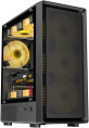 Корпус mATX BLOODY BD-CC118, Midi-Tower, без БП, черный [bd-cc118-bk]