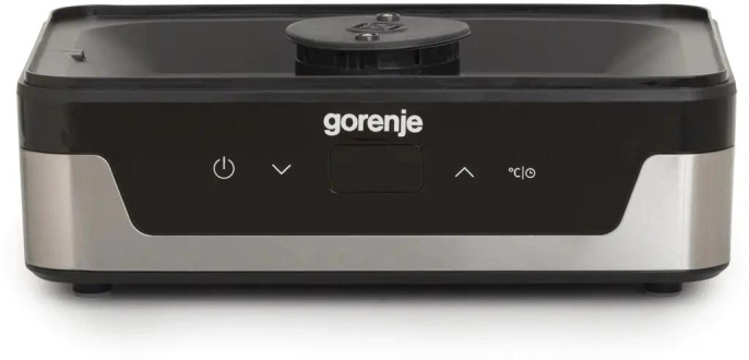 Сушка для фруктов и овощей Gorenje FDK400DE 5под. 240Вт нержавеющая сталь