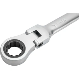 Комбинированный трещоточный шарнирный ключ 13 мм Gigant сталь Cr-V, 72 зуба grf-133