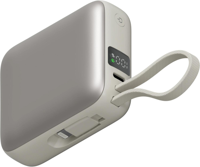 Мобильный аккумулятор Magssory PBN005 10000mAh 22.5W 3A USB-C титановый 30142829