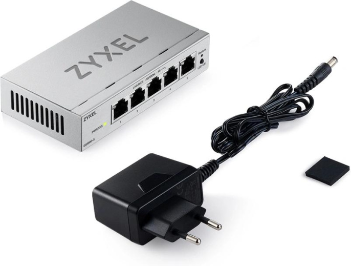 Коммутатор ZyXEL GS1200-5V3-EU0101F, управляемый