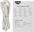 Бесшовный Mesh роутер Cudy M3000 M3000 3-PACK WHITE AX3000 100/1000/2500BASE-T белый упак.:3шт (M3000(3-PACK) WHITE)