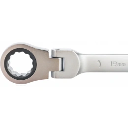 Набор комбинированных шарнирных ключей с трещоткой Gigant 8 шт, Сталь Cr-V, 8-19мм, GCWSMH 8