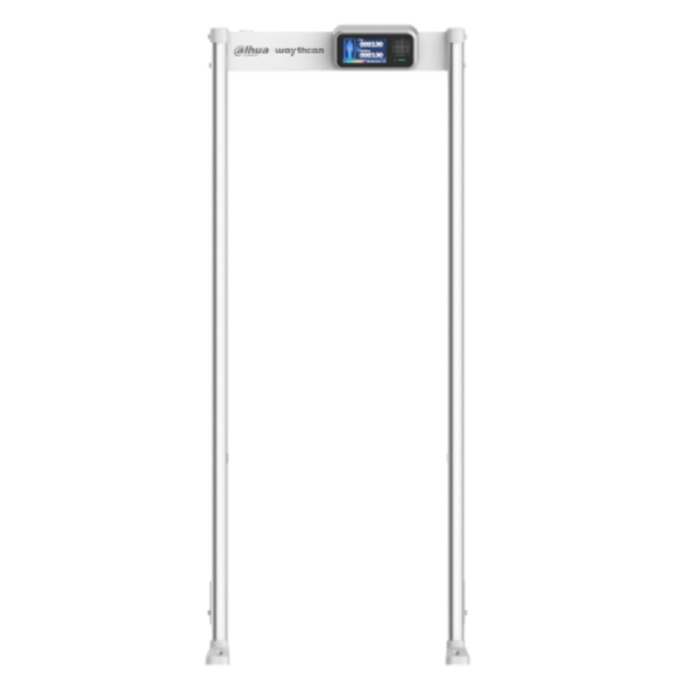 Металлодетектор Dahua DHI-ISC-D733-S2 проходной, 33 зоны обнаружения, 7" сенсорный ЖК-дисплей, регулируемая чувствительность: 255 регулируемых уровней, IP43, фильтрация безобидных металлических предметов, автоматический поиск рабочей частоты доступно 10