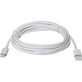 Defender USB кабель USB08-10BH USB2.0 белый, AM-MicroBM, 3м 87468