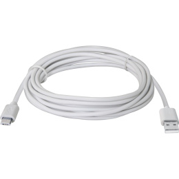 Defender USB кабель USB08-10BH USB2.0 белый, AM-MicroBM, 3м 87468