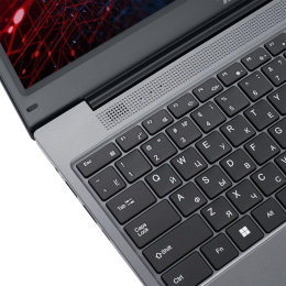 Ноутбук IRU Tactio 14RLH Ryzen 5 Pro 5675U 8Gb SSD256Gb AMD Radeon Graphics 14" IPS FHD (1920x1080) FreeDOS grey WiFi BT Cam 4000mAh (2058867)
