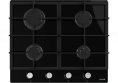 Газовая варочная панель Gorenje Essential GT641AKB,  4 конфорки,  закаленное стекло,  черный