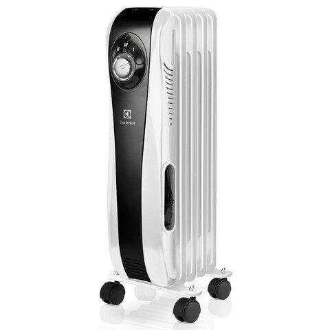 Масляный радиатор Electrolux Sport line EOH/M-5105N, с терморегулятором, 1000Вт, 5 секций, 3 режима, белый [нс-1100920]