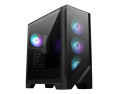 Корпус ПК без блока питания Case MSI MAG FORGE 321R AIRFLOW, Midi-Tower, TG, 4x120mm ARGB, 2xUSB 3.2, 1xUSB 3.2 Type-C, ATX, mATX, mITX Black 306-7G23R41-HH9