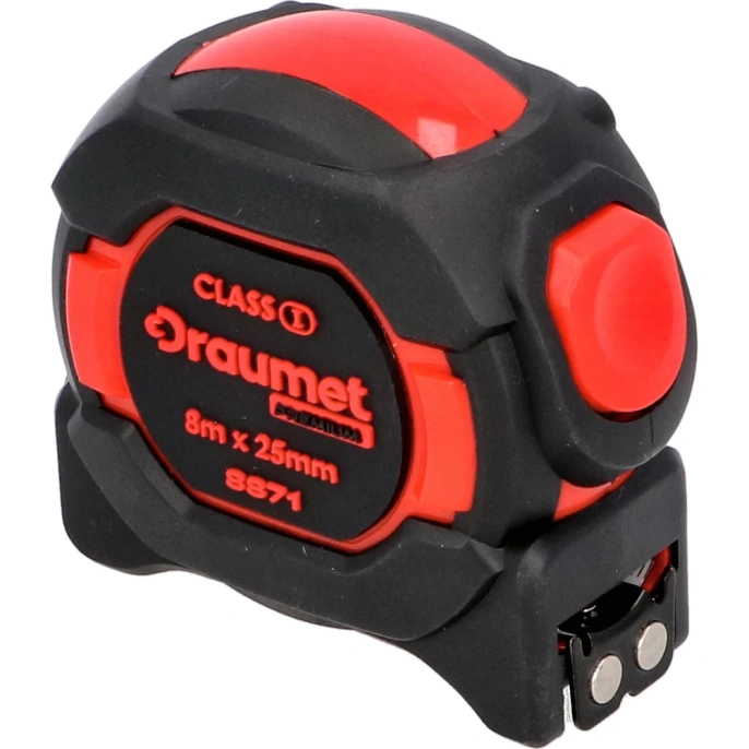 Рулетка DRAUMET PREMIUM, 8 м x 25 мм, 8871, DP340-03