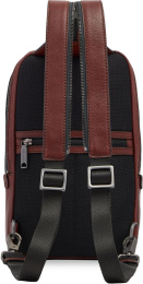 Рюкзак слинг мужской The Bridge Ludovico 053126LZ/1A коричневый натур.кожа