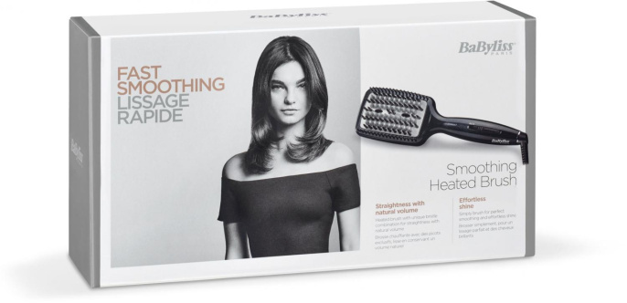 Расческа-выпрямитель BABYLISS HSB101E,  черный