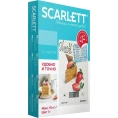 Весы кухонные электронные Scarlett SC-KS57P76 макс.вес:10кг белый/рисунок