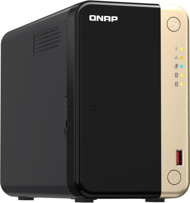 Сетевой накопитель QNAP TS-264-8G 2-bay настольный Celeron N5095