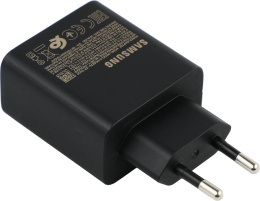 Сетевое зар./устр. Samsung EP-TA220NBEGRU 3A PD USB-C/USB-A универсальное черный