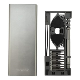 KRANZ Набор отверток для точных работ RA-04, 24 предмета [KR-12-4754]