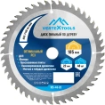 Пильный диск по дереву 185x22.23-20 мм, 48Т vertextools 185-48-22