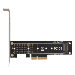 Переходник ExeGate EXE-570 M.2 M key - PCI-E x4 v3.0 для установки SSD 2230/2242/2260/2280/22110 M.2 M key в слот PCI-E x4 EX300629RUS