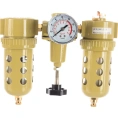 Фильтр редуктор-регулятор с манометром + лубрикатор Voylet 1/4" AFRL-980 005-00073