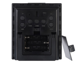 Метеостанция Bresser Temeo Hygro Quadro Prestige с тремя датчиками, серая 78586