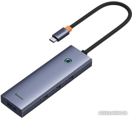 Хаб Baseus BS-OH108 UltraJoy Series 4 порта (USBA to USB3.0*4) Space Grey (B0005280A813-03)