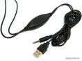 Акустическая система Dialog AC-01UP BLACK - aкустические колонки 2.0, 1W RMS, питание от USB