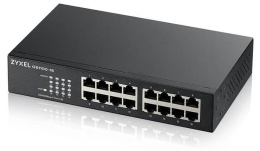 Коммутатор Zyxel GS1100-16, 16xGE, rack 19", бесшумный Отсутствует часть коробки (GS1100-16-EU0103F-NC3-001)