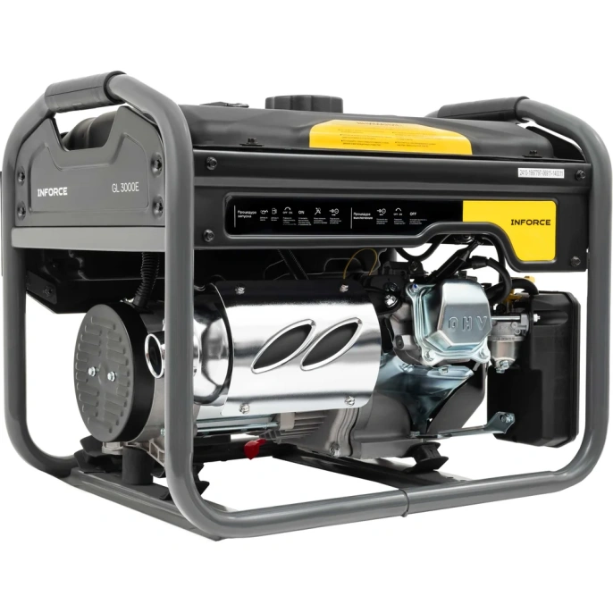 Бензиновый генератор Inforce (3 кВт; эл.стартер; медная обмотка; с АКБ) GL 3000E