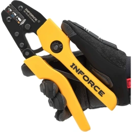 Пресс-клещи для обжима наконечников Inforce 0,5 - 6 мм2 06-19-20