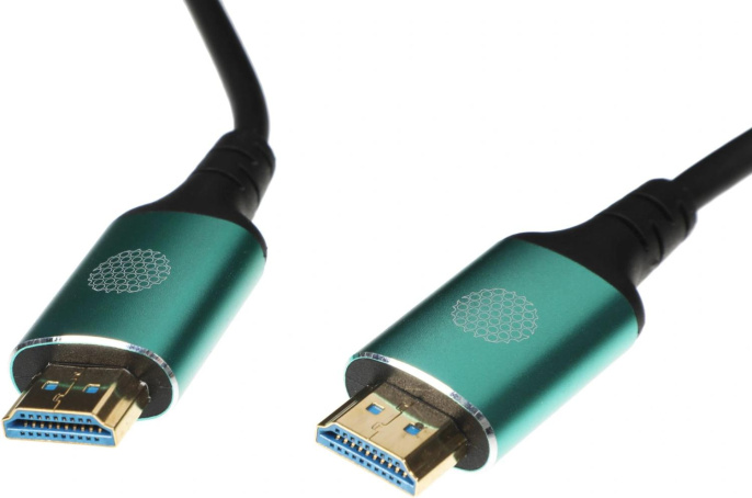 Кабель аудио-видео Cactus CS-HDMI-AOC-2.1-70,  HDMI (m) -  HDMI (m),  ver 2.1,  70м, GOLD,  черный