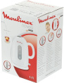 Чайник электрический Moulinex Noveo BY282130, 2400Вт, белый