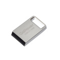 Флеш-накопитель GoPower MINI 16GB USB2.0 металл серебряный 1/50/1000