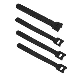 Хомут-липучка для кабеля Cabeus CLAMP-150-BK 14х150 мм черный 10 шт
