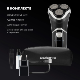 Бритва электрическая PMR 0421RC Pivot Touch 4D PRO Черный