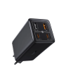 Сетевое зарядное устройство Baseus GaN6 Pro P10162705112-00 Fast Charger 2C+2U 100W EU Cluster Black (With Cable Type-C to Type-C 100W 1m Black)