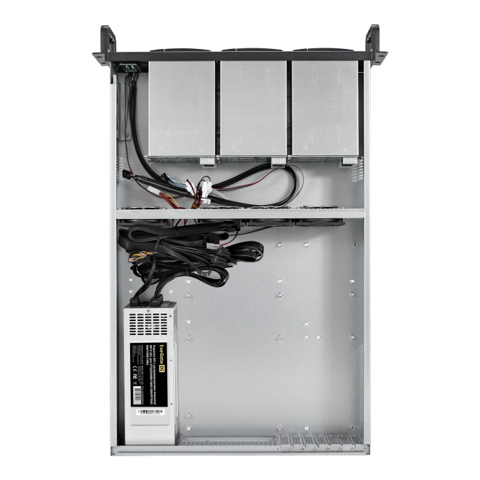 Серверная платформа ExeGate Pro 2U650-HS09 <RM 19", высота 2U, глубина 650, Redundant БП 2x550W, 9xHotSwap, 2*USB> EX294279RUS